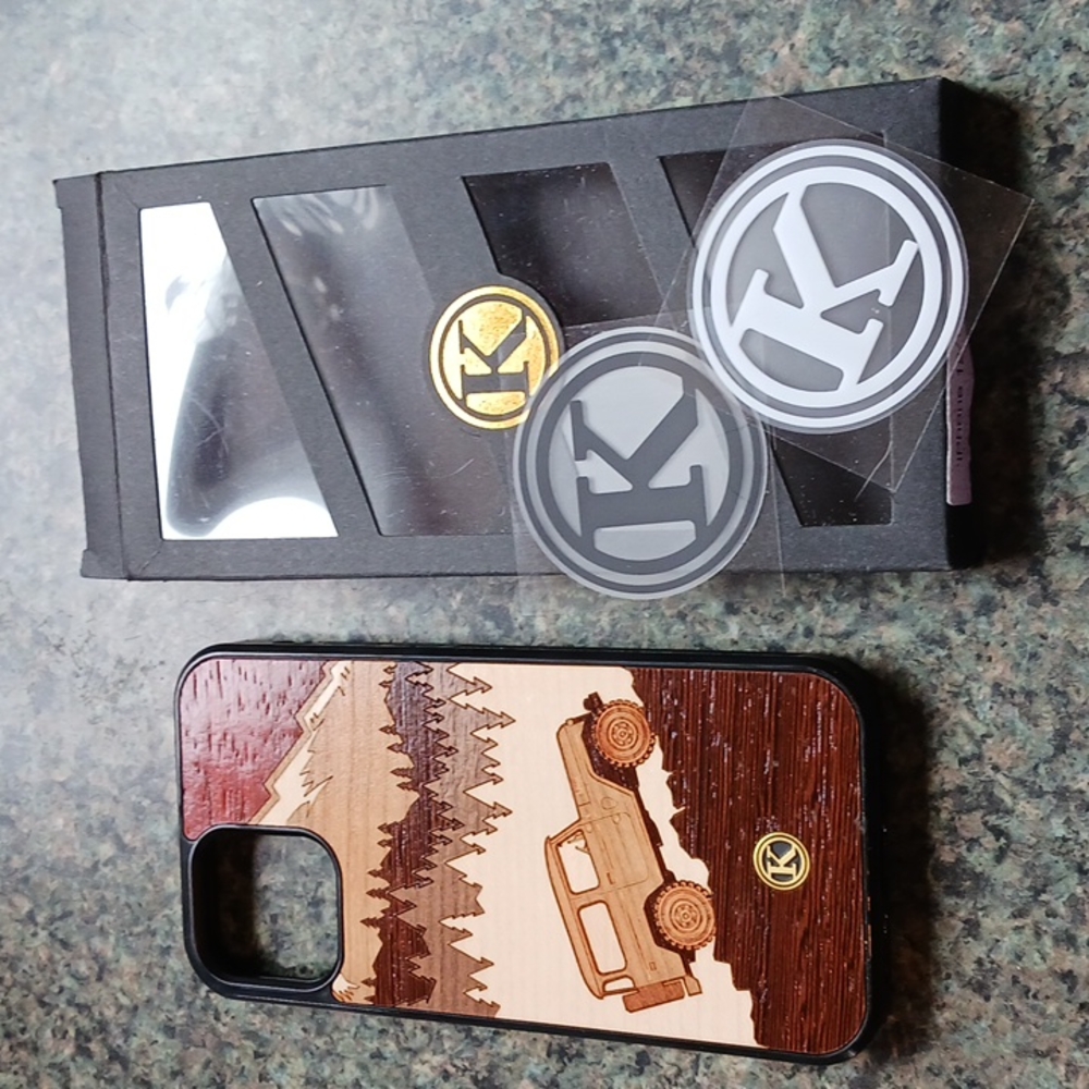 Cell Phone Inlay Case Man or Woman